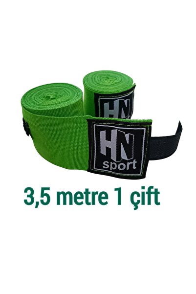 hn sport Boks Kick Boks Muay Thai Wushu Sanda Tüm Sporlar için El Bandajı 3,5 m X 2 Adet Elastik Boks Bandajı