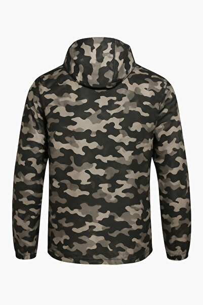 ROSANDO Αδιάβροχο με κουκούλα με σχέδιο παραλλαγής