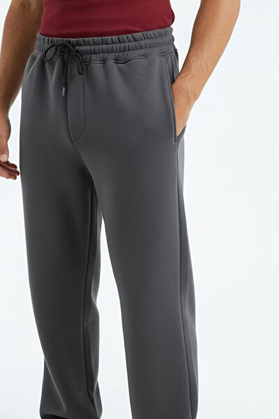 OXVİN Oversize Puff Baggy Sweatpants - 3 κλωστές, μαλακό και φλις (αρχική εφα...