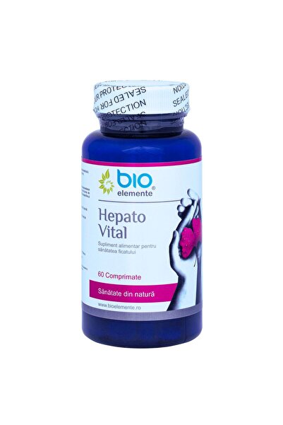 Bio Elemente HEPATO VITAL, Supliment Pentru Regenerare si Protectie Hepatică,...