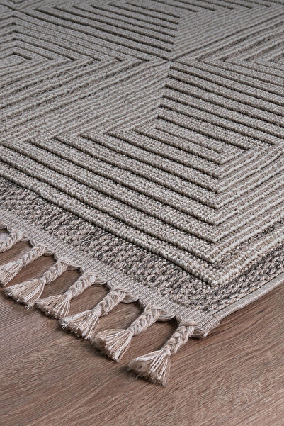 SİMEREV HALI HOME CONSEPT Bukle Dokuma İnce Saçaklı Salon Mutfak Oturma Odası halısı Yoluk Antre Çocuk Yatak Odası Kilim Halı