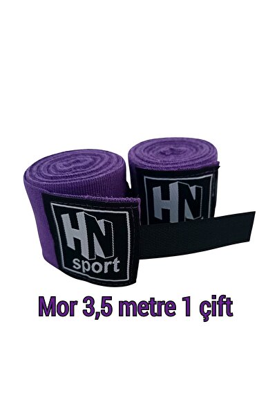 hn sport Boks Kick Boks Muay Thai Wushu Sanda Tüm Sporlar için El Bandajı 3,5 m X 2 Adet Elastik Boks Bandajı