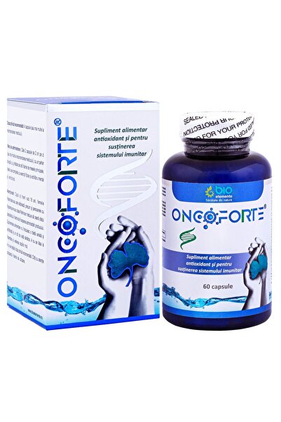 Bio Elemente ONCOFORTE, Supliment alimentar împotriva afectiunilor tumorale, 60 Capsule, BioElemente