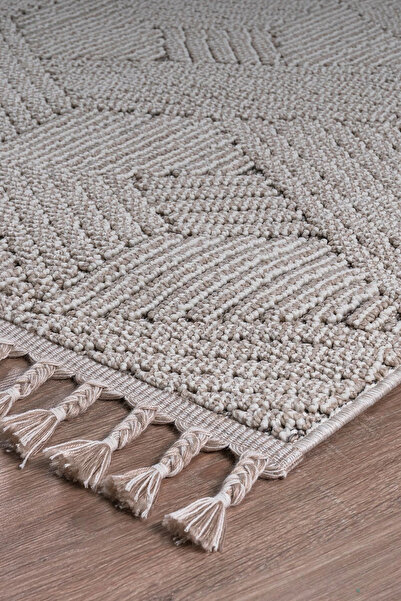 SİMEREV HALI HOME CONSEPT Bukle Dokuma İnce Saçaklı Salon Mutfak Oturma Odası halısı Yoluk Antre Çocuk Yatak Odası Kilim Halı