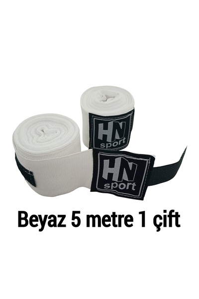 hn sport Boks Kick Boks Muay Thai Wushu Sanda Tüm Sporlar için El Bandajı 5 m X 2 Adet Elastik Boks Bandajı