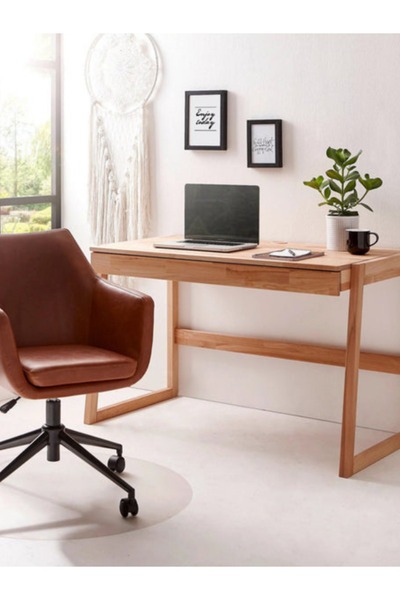 Creawood Nordic Masif Ahşap Çalışma Masası 120 x 75