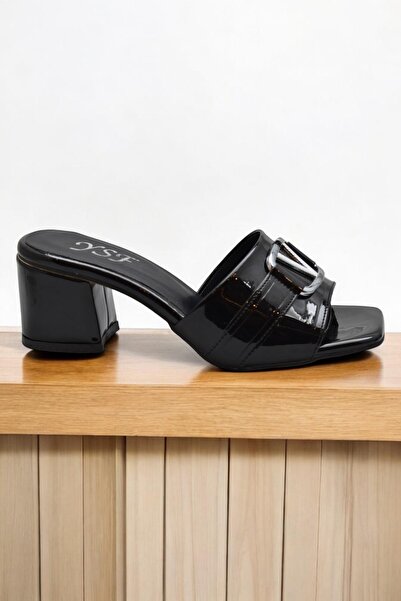 ISPARTALILAR 200V Flat Model 5cm Women's Heeled Slippers Shoes Wedding Engagement Evening Dress