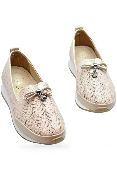 ISPARTALILAR 230E Kényelmes ortopéd talpú napi női cipők Balerina női nyári cipők