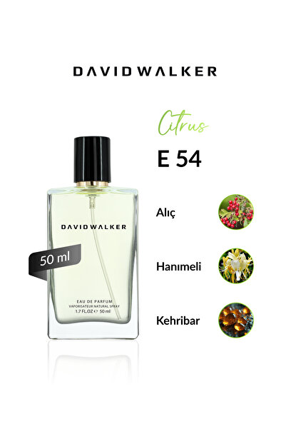 David Walker E54 Nonses 50 ml Erkek Parfüm | Citrus