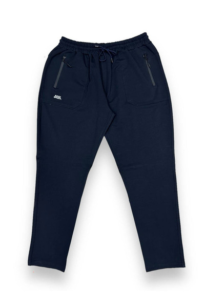 ANNEX Men's Plus Size Elastic Waist Sweatpants with Pockets