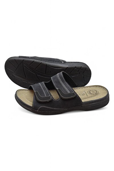 ISPARTALILAR 4412 Ортопедична підошва Чоловічі капці Чоловічі капці на липучках Сандалі