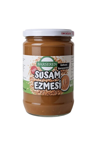 Barseren Susam Ezmesi 600 Gr %100 Yerli Cam Kavanoz