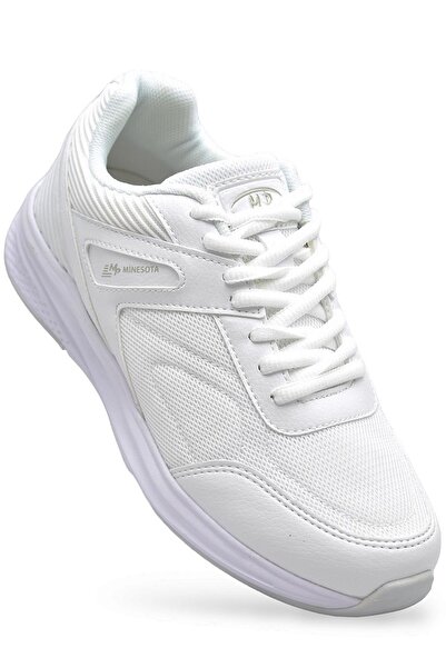 M.P. 1543 Full Orthopedic Sole Daily Unisex Sports Shoes Black White Sports Shoes