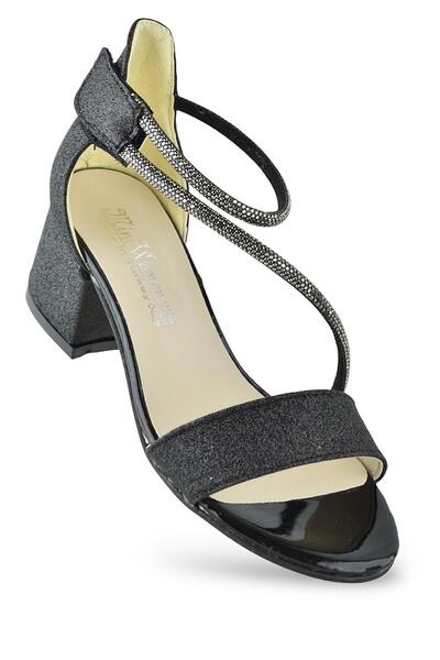 ayakkabiburada 259 Abiye Kız Çocuk Topuklu Ayakkabı Düğünlük Nişan Abiye Elbise Ayakkabısı