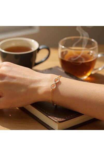 Çgk Çiğdem Gürel Kuyumculuk Sonsuzluk Altın Bileklik