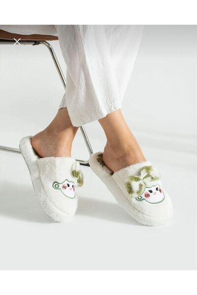 STOCON Παπιγιόν Λούτρινες Χειμερινές Γυναικείες Παντόφλες Παντόφλες Παντόφλες Παντόφλες Μπούκαλας STC1172