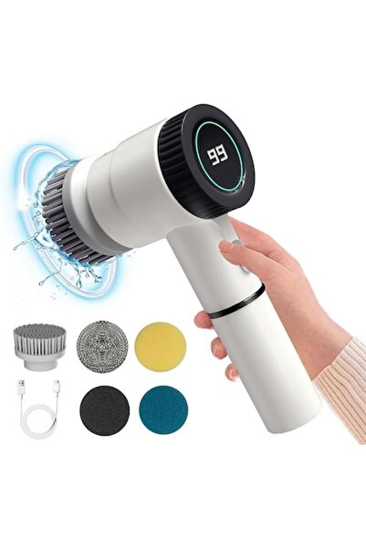 OEM Electric cleaning brush 5 in 1, wireless, digital display, for home and car