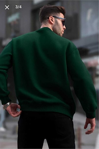 BRLKN Ανδρικό φούτερ με λαιμόκοψη Oversize Basic TR4477