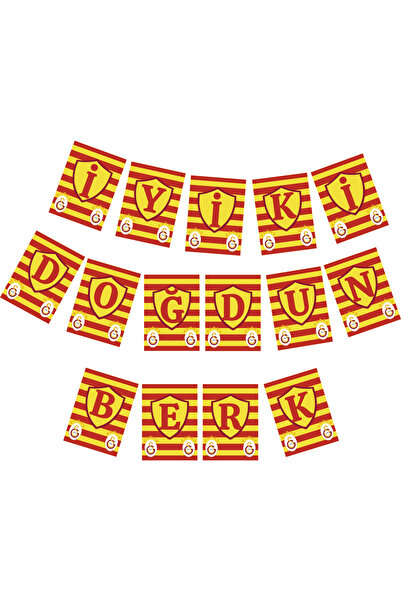 emrestore Galatasaray Gs Cimbom Gs Cimbombom Taraftar Kişiye Özel Pankart Doğ...