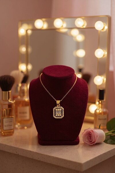 Çgk Çiğdem Gürel Kuyumculuk Altın Baget Kolye