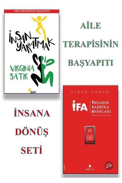 Beyaz Yayınları Creating Human & if - Factory Settings of Human (2 Book Set) ...