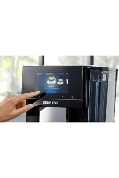 Siemens TP713R19 Tam Otomatik Kahve Makinesi EQ700 classic Piyano siyah