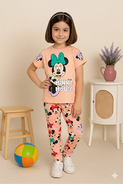 KAMİKAM بدلة بناتي ذات طابع عالي الجودة مع نقش على الظهر