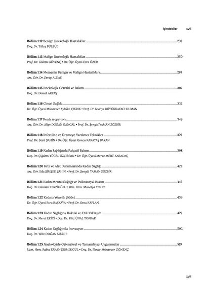 İstanbul Tıp Kitabevi Doğum ve Kadın Hastalıkları Hemşireliği