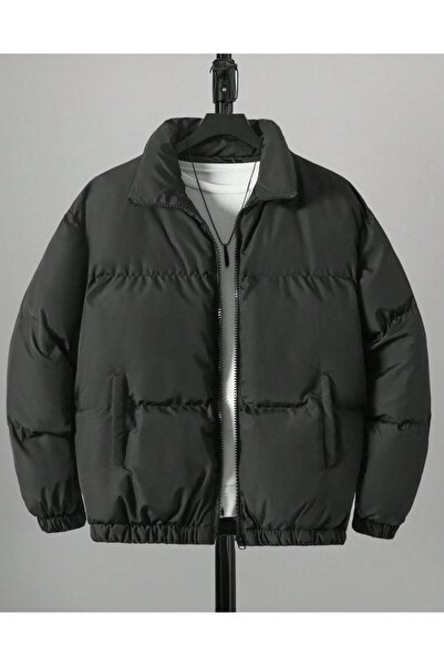 Last fashion Ανδρικό Μαύρο Παλτό Αδιάβροχο & Αντιανεμικό