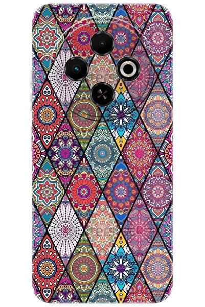 TECNO Spark 30C (KL5/KL5n) Uyumlu Kılıf Desen Baskılı Silikon Kilim Tasarım STK:660 CP-82TRfSB