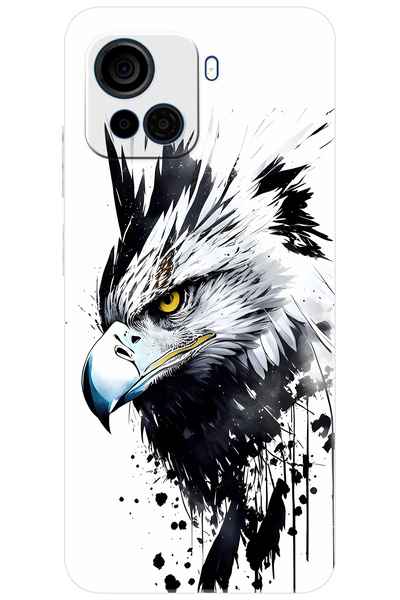 CASPER Via F30 Uyumlu Kılıf Desen Baskılı Silikon Kartal Serisi STK:1008 CP-5...