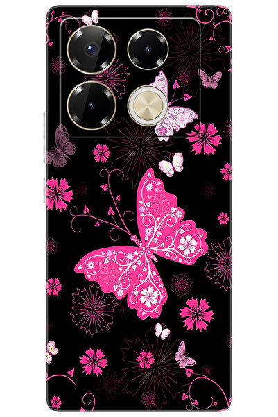 Ceppare iNfinix Note 40 PRO PLUS 5G (X6851B) Uyumlu Kılıf Desen Baskı Silikon...