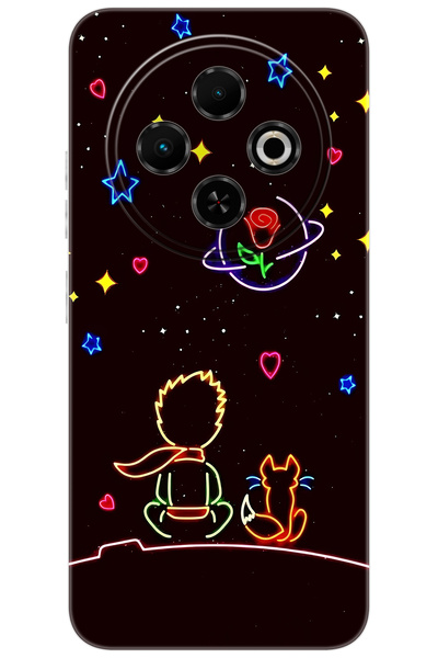 TECNO Spark 30C (KL5/KL5n) Uyumlu Kılıf Desen Baskılı Silikon Küçük Prens STK:642 CP-xXnbxGJ