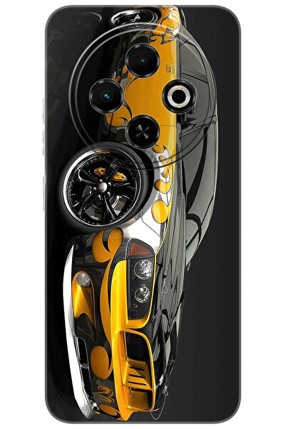 TECNO Spark 30C (KL5/KL5n) Uyumlu Kılıf Desen Baskılı Silikon Carros Velozes STK:292 CP-hRRY5XH