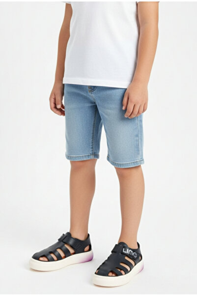 Moda Lime Unisex Closed-Front Breathable Massage Sole Velcro Easy-To-Wear Children's Baby Sandals