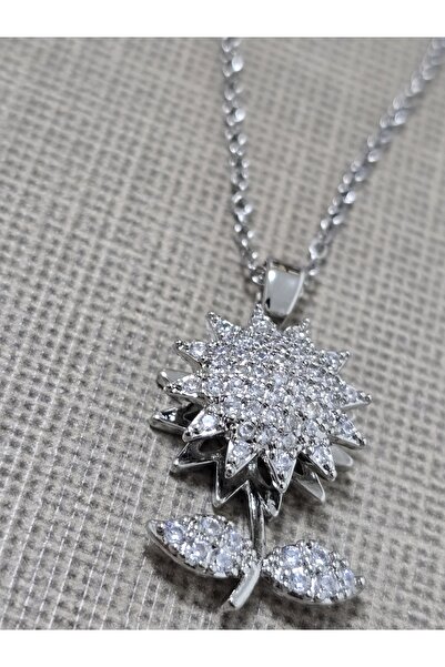 stainles steel قلادة من الفولاذ المقاوم للصدأ مزينة بالزركون المتحرك