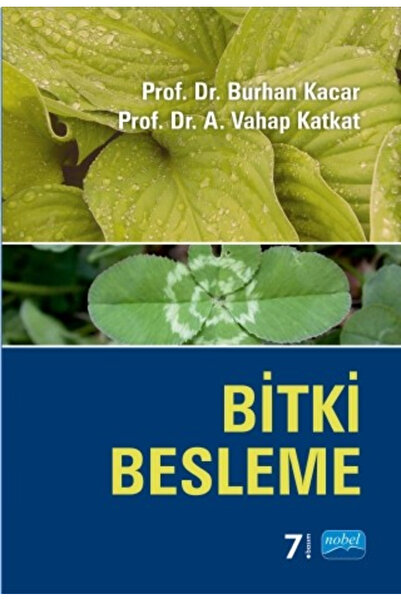 Nobel Akademik Yayıncılık Bitki Besleme