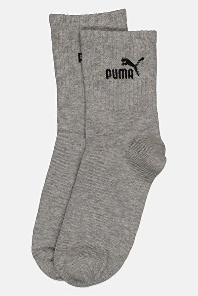 Puma Men 1 Pair Sport Short Socks, Drizzle Melange