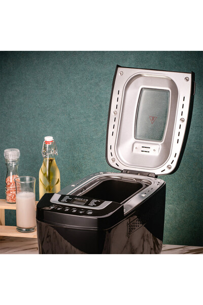 Voltz Breadmaker Oliver OV51446B, 800W, 12 programs, LCD display, Timer, Black