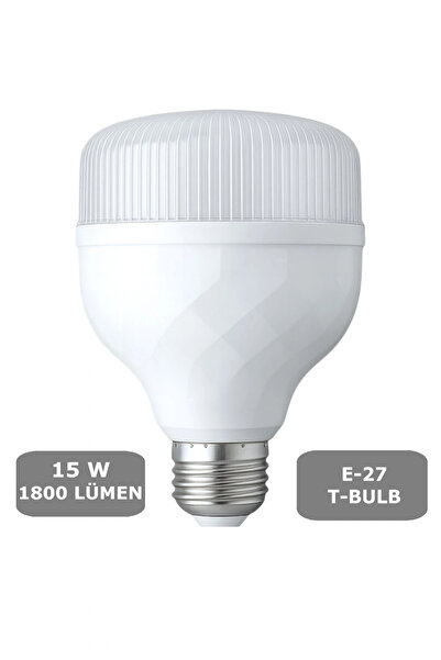 CONANA 15W Torch Ampul E27 T-BULB Led Beyaz Renk 1800 Lümen