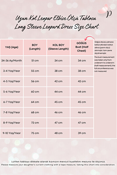 Parla Kids Dívčí leopardí vzorované šátkové šaty s dlouhým rukávem