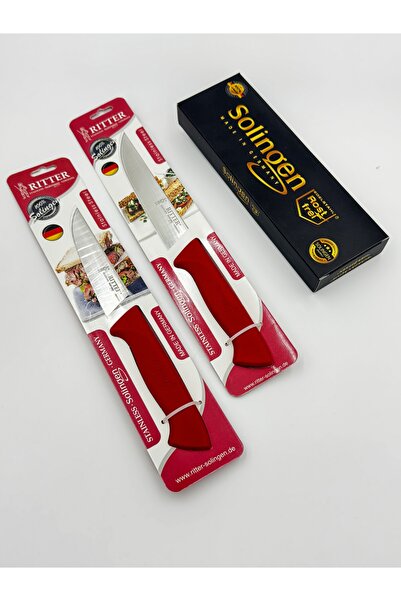 Solingen Orijinal Ritter Günlük Genel Kullanım 25cm ve 28cm Et Doğrama Bıçağı...