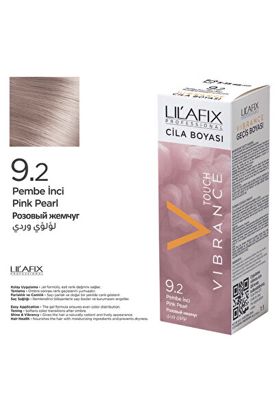 Lilafix Touch Vibrance Cila Boya 100 ml 9.2 Pembe İnci