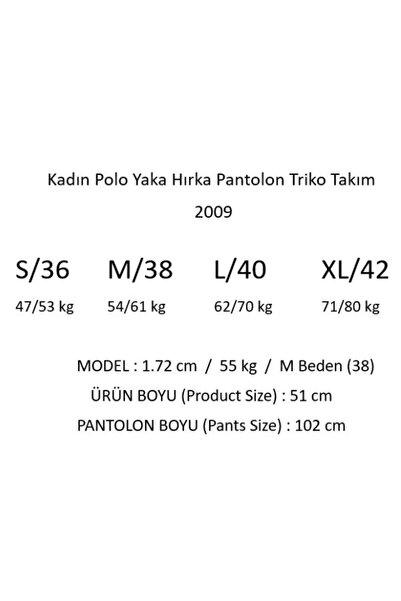 Irmak Kerekli Sötétkék Ecru női póló nyakú kardigán és nadrág szett - 2009
