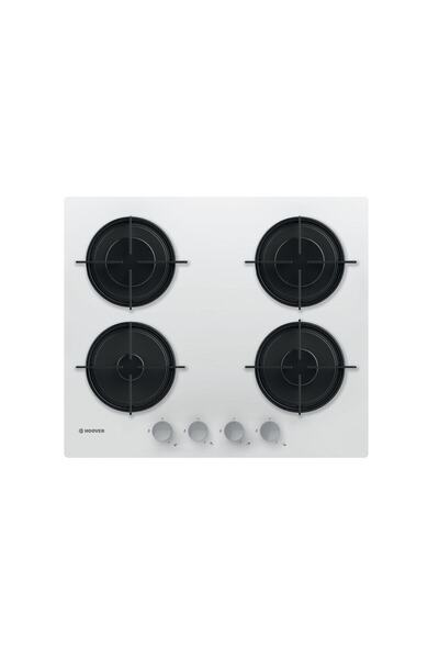 Hoover 3'lü Beyaz Cam Ankastre Set (HOT3051WI/E Fırın/ HVW6MW Ocak/ HDG6C2GWTK Davlumbaz)