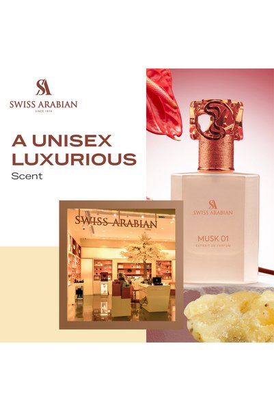 SWISS ARABIAN Musk 01 Unisex Eau De Parfum 50ml