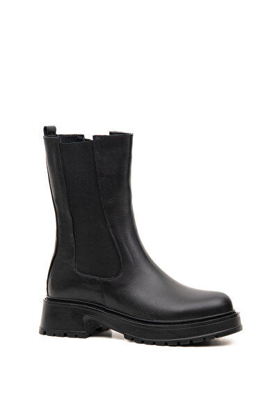 Bulls & Gulls Hakiki Deri Kauçuk Taban Chelsea Kadın Bot