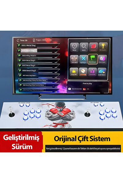 idragon ® Klasik Oyun Hd Arcade Station, Box 2d Oyunlu Tv Bağlanan, Retro Atari Oyun Konsolu