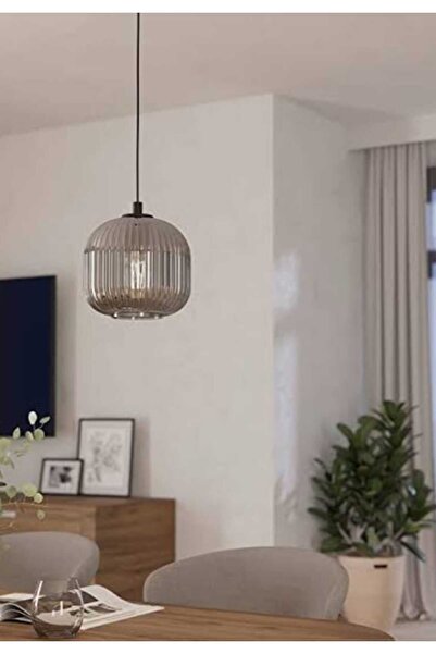 demet habek mylights MYLİGHTS RUSTİK FÜME AVİZE 20CM SPOR TEKLİ AVİZE cafe sa...