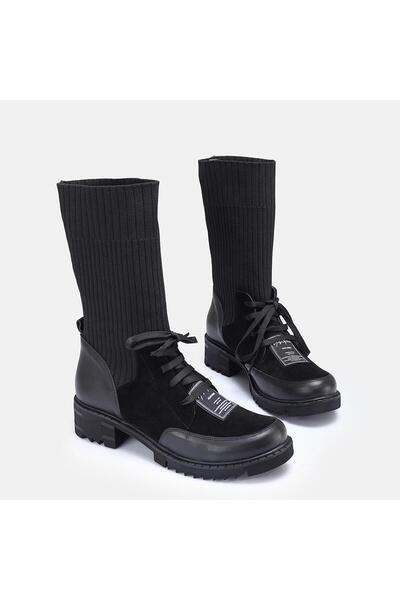 37Numara BÜYÜK NUMARA KADIN POSTAL HAKİKİ DERİ 41-42-43-44 SİYAH